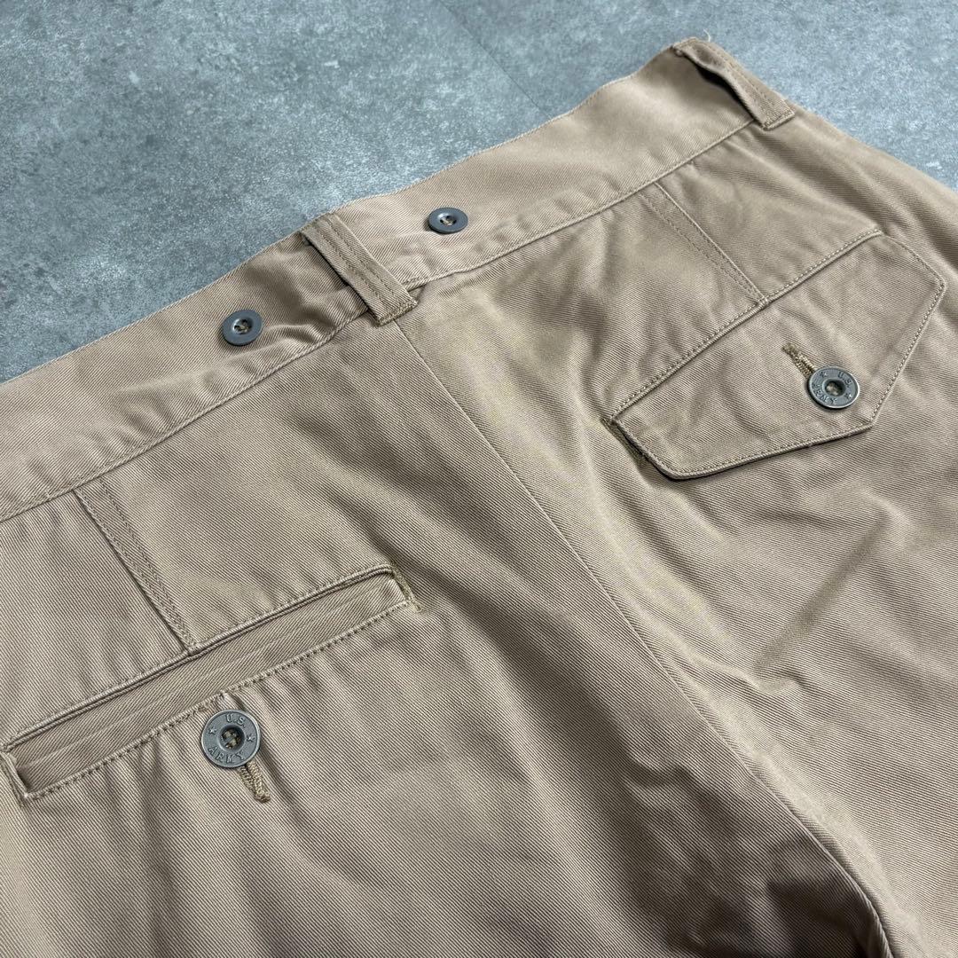 G&F Co. 40s ミリタリートラウザーズ チノパン メタルボタン M