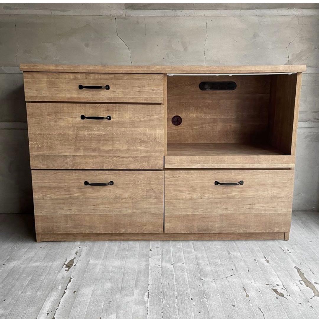 キッチンボード　120cm ロータイプ　カウンター