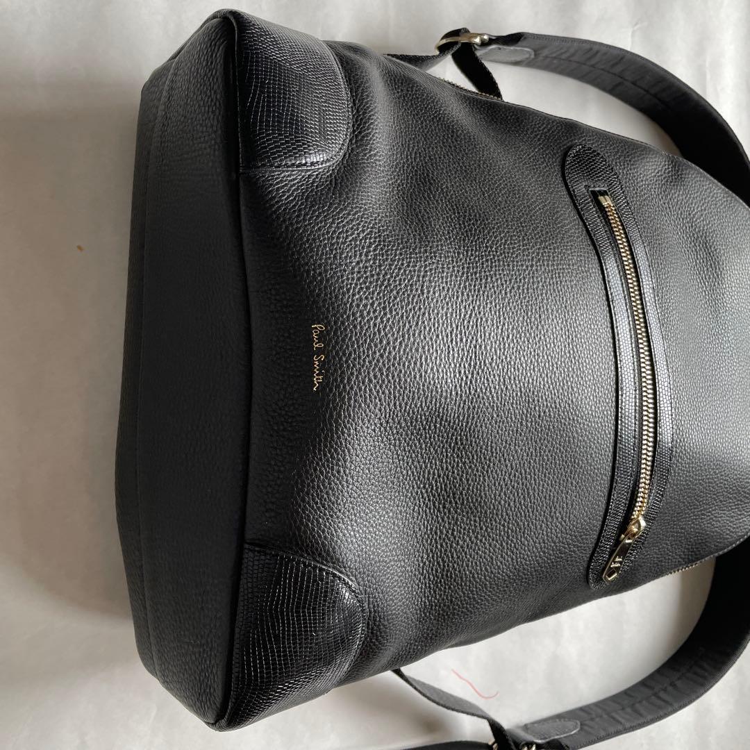 Paul Smithブラックレザーリュック