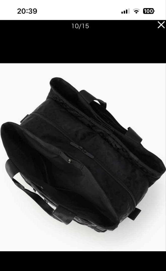 かなしかまん　ブリーフィング　美品ボストンバッグ