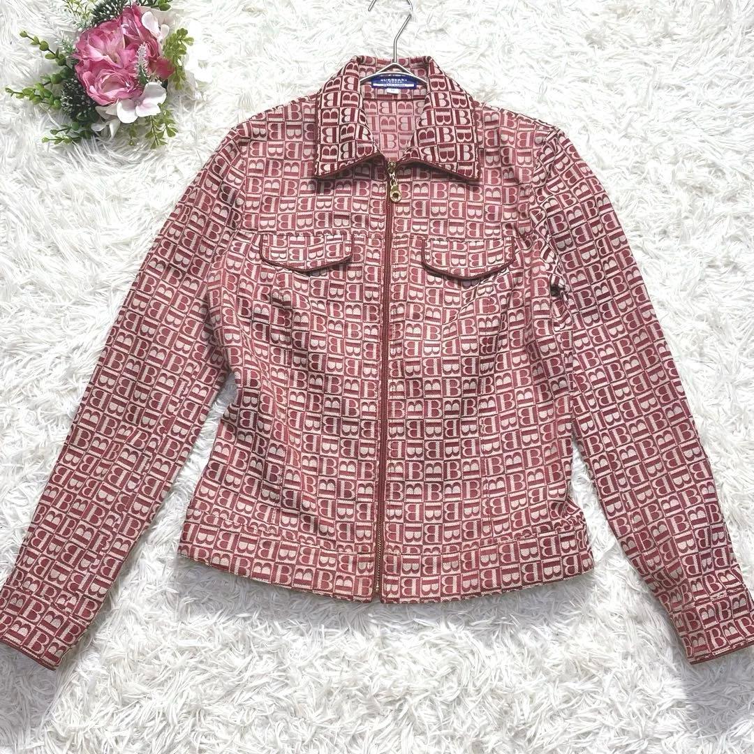 希少古着【38】バーバリー ロンドンブルーレーベル デニムジャケット　薄手そ