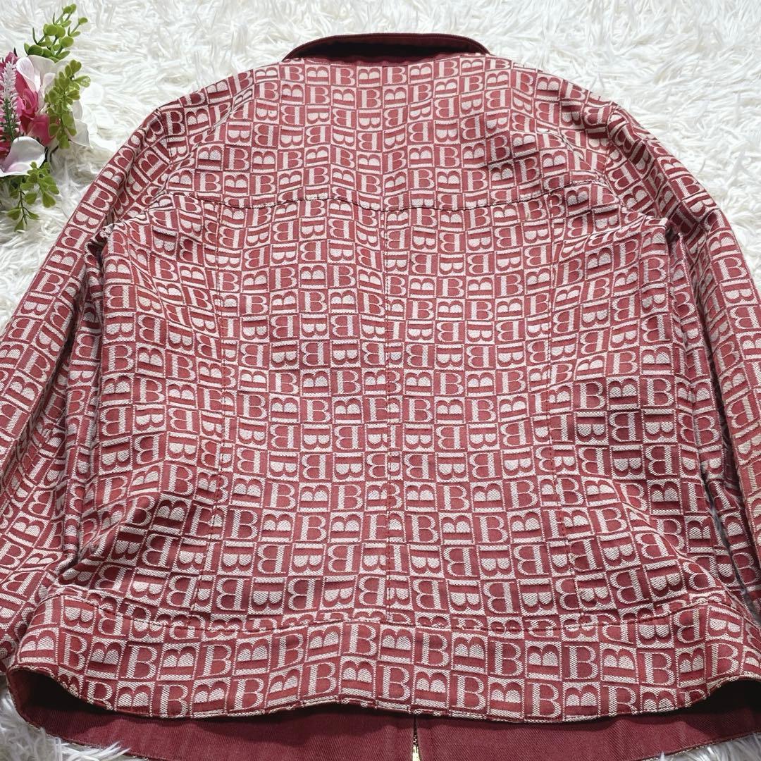 希少古着【38】バーバリー ロンドンブルーレーベル デニムジャケット　薄手そ