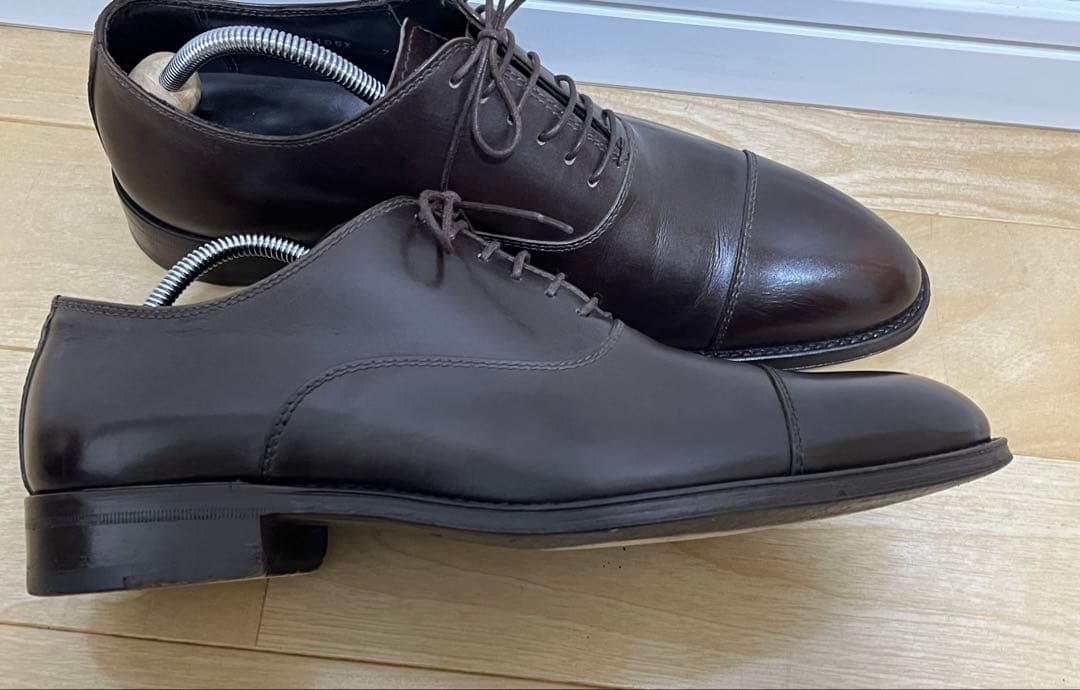 Ermenegildo Zegna 7EE A0105X 25cm 革靴 ゼニア