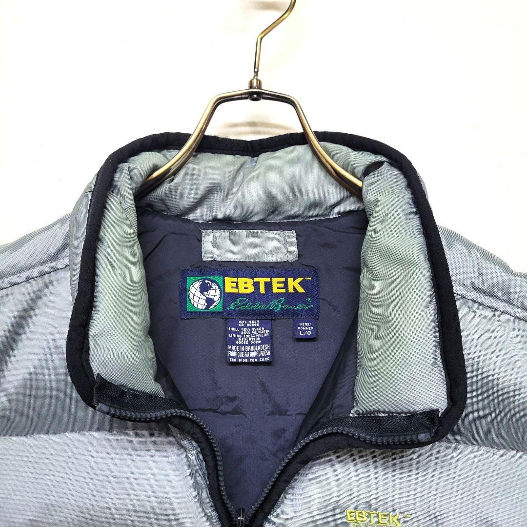 希少 00's y2k Eddie Bauer EBTEK ダウンベスト L