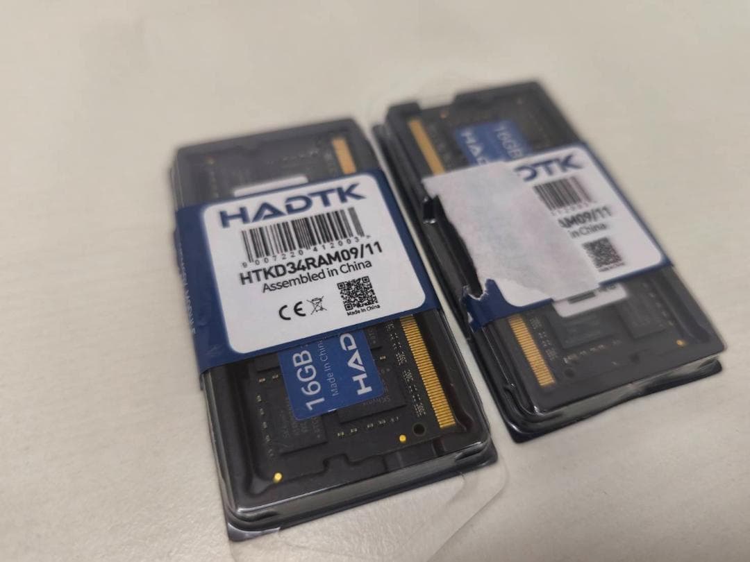 ノートPC用メモリ PC4-21300 SODIMM 16GB x2枚組