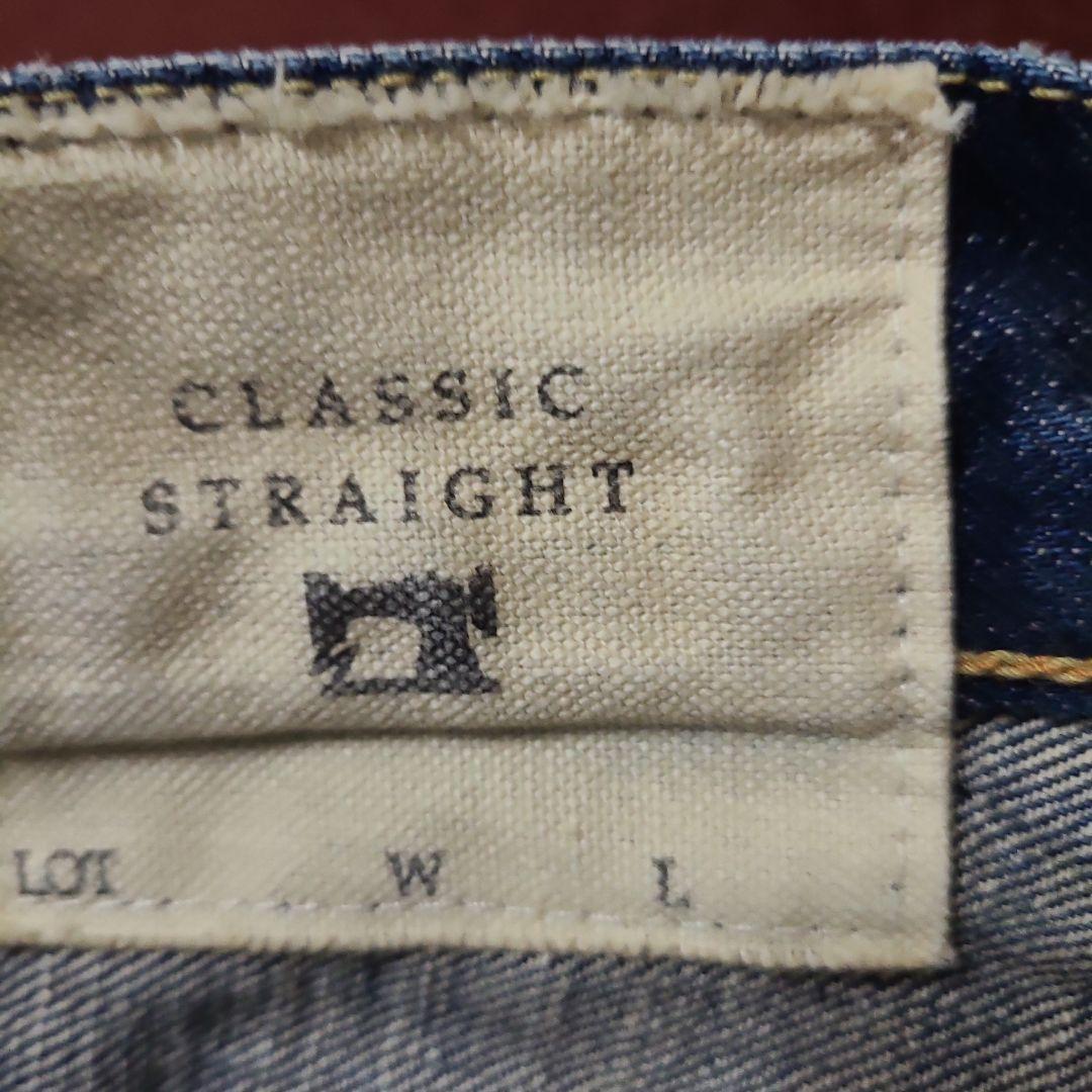 fdmlリメイククラッシュデニムw32セルビッジ