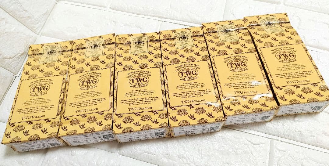 TWG　1837ブラックティー　フレンチアールグレイ　など　50g 4個セット