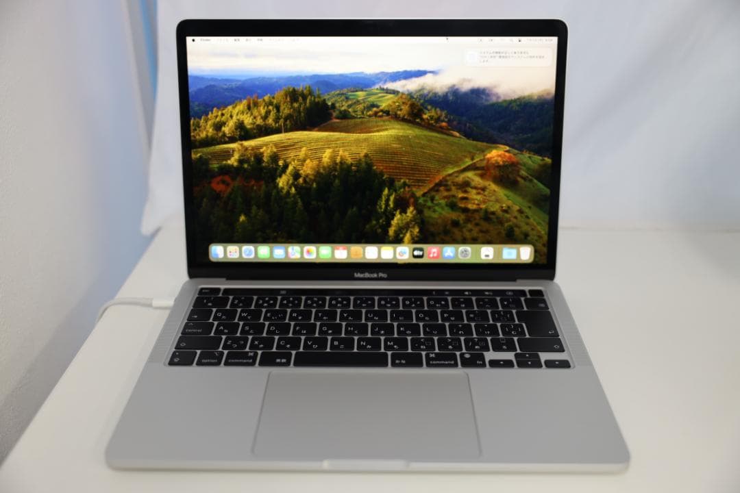 バッテリー100% MacBook Pro 13㌅ M1 2020 8/256G