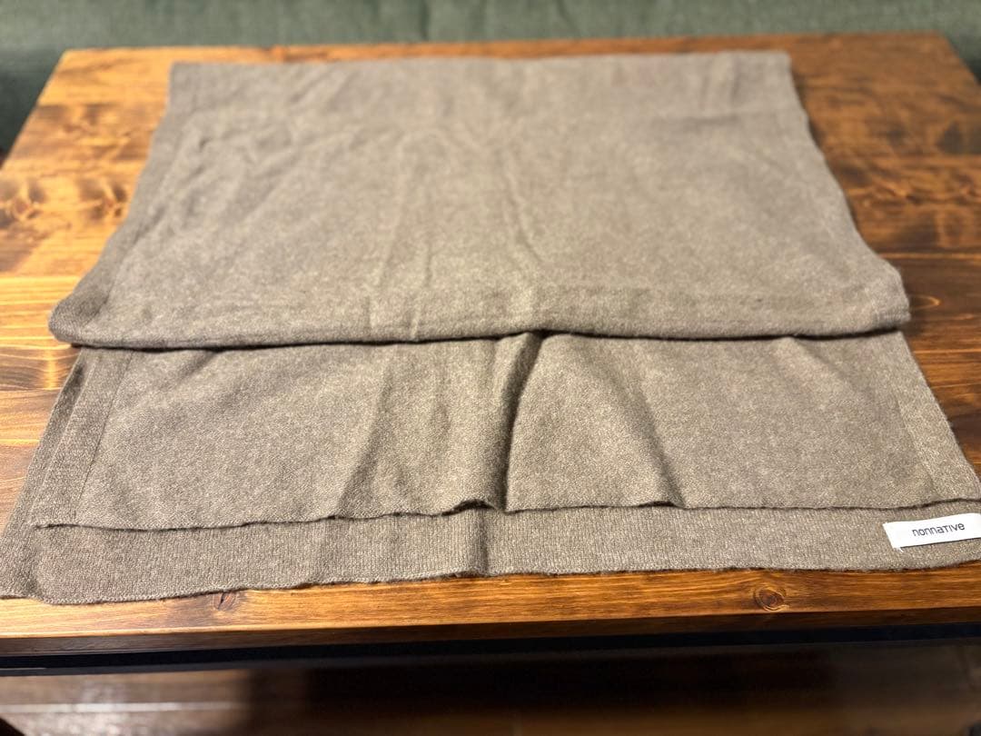 小物 nonnative DWELLER LONG STOLE W/CA YARN