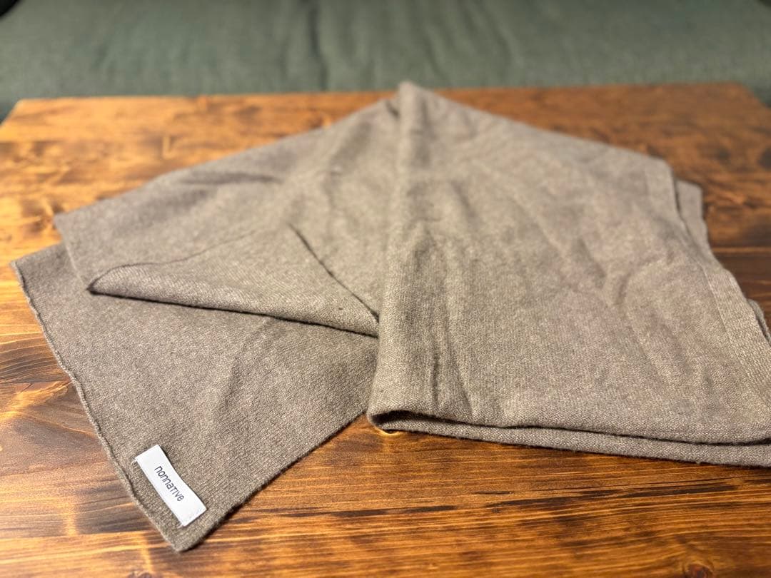 小物 nonnative DWELLER LONG STOLE W/CA YARN