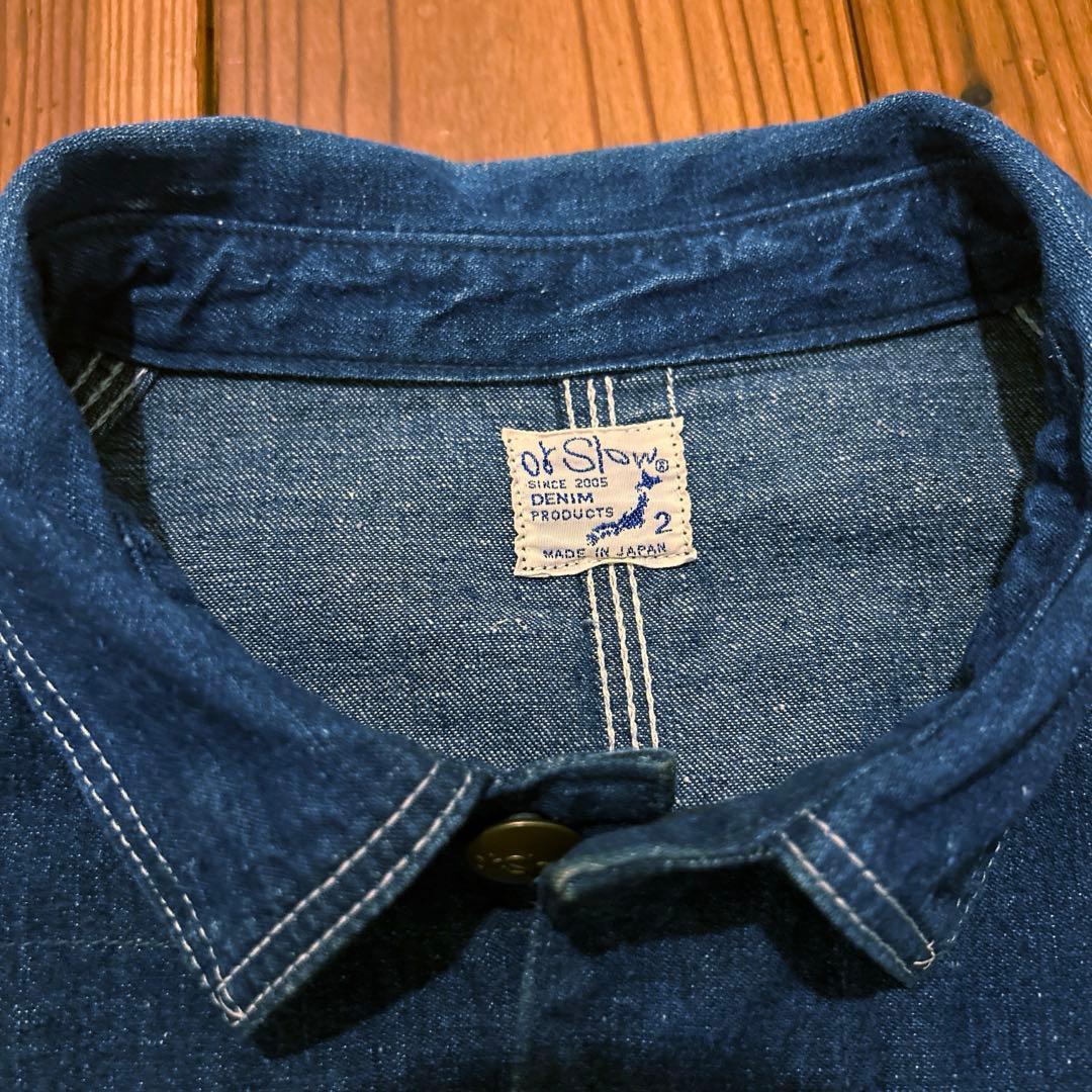 Orslow オアスロウ　インディゴデニム カバーオール サイズ2 サイズM