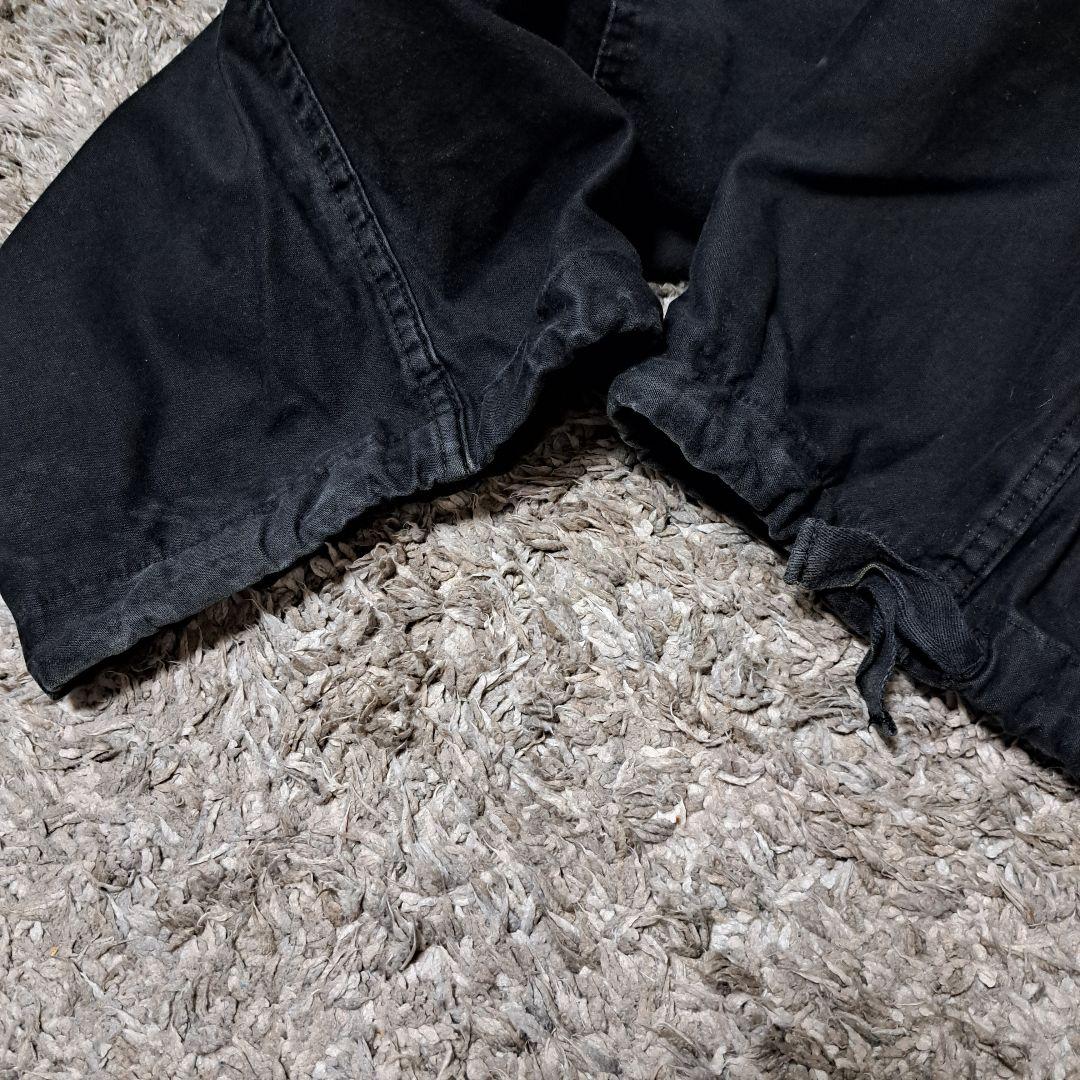 ベルギー軍　M-88　カーゴパンツ　ミリタリーパンツ　黒染め