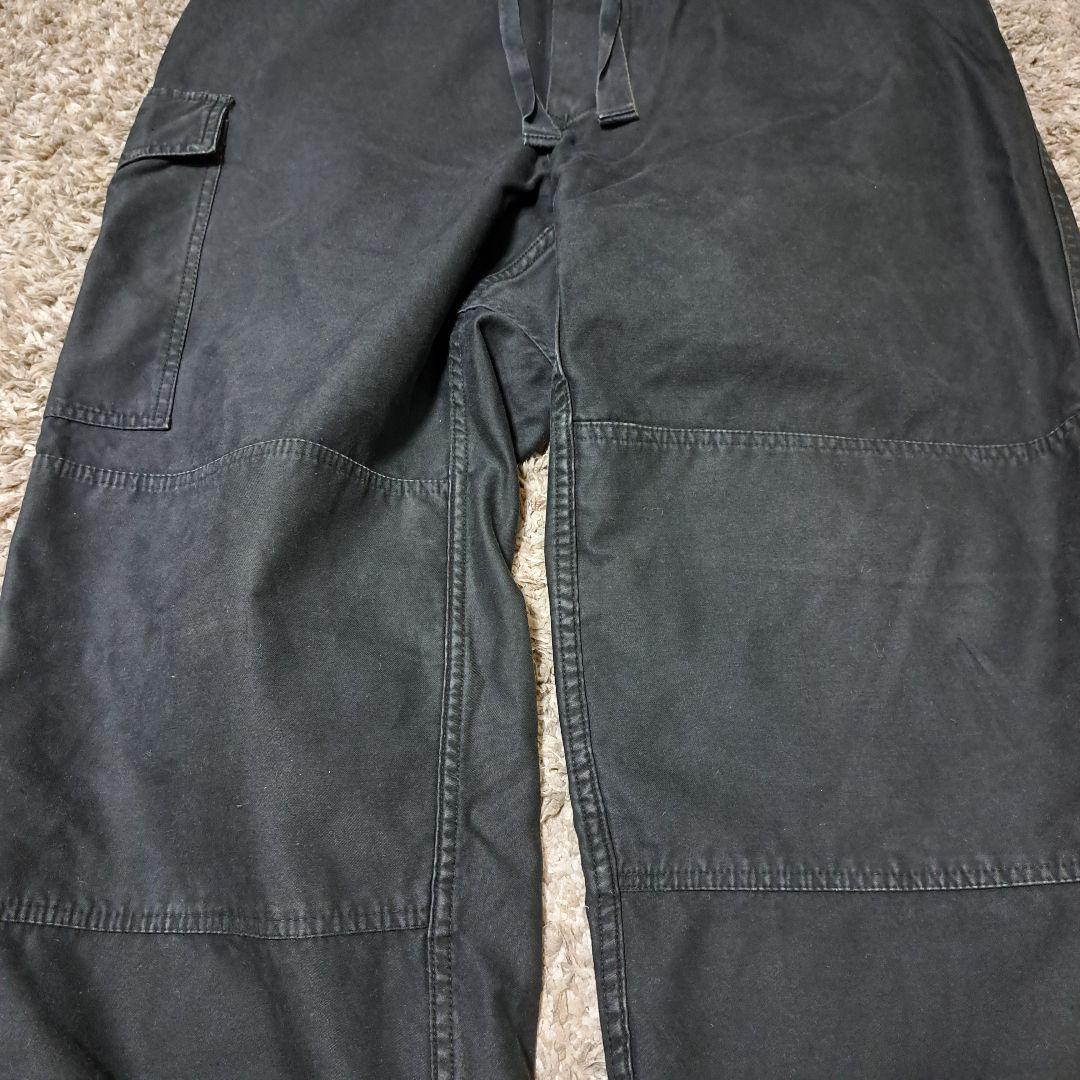 ベルギー軍　M-88　カーゴパンツ　ミリタリーパンツ　黒染め