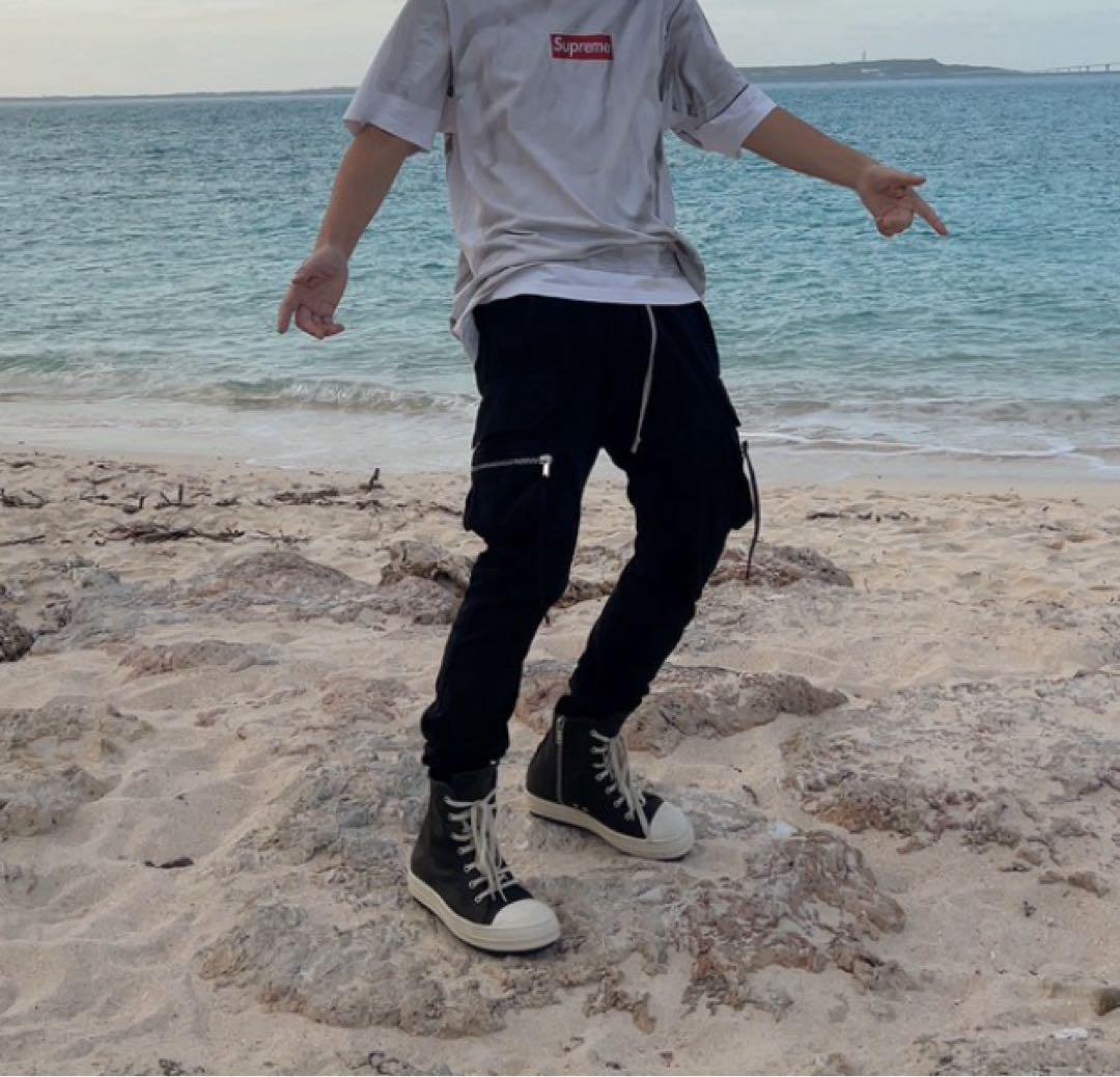 リックオウエンス　マストドンパンツ50カーゴ初期17Sバウハウス