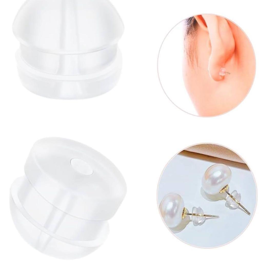 未使用に近い【AHKAH】K18 アンパピヨンブリリアンピアス