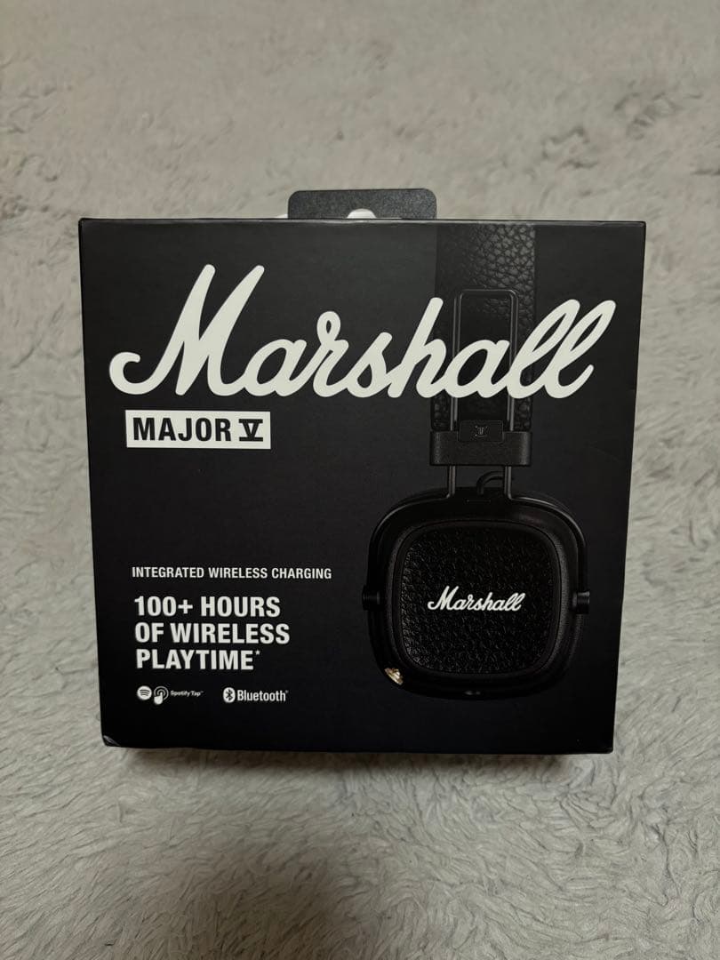 Marshall Major V ワイヤレスヘッドフォン ブラック