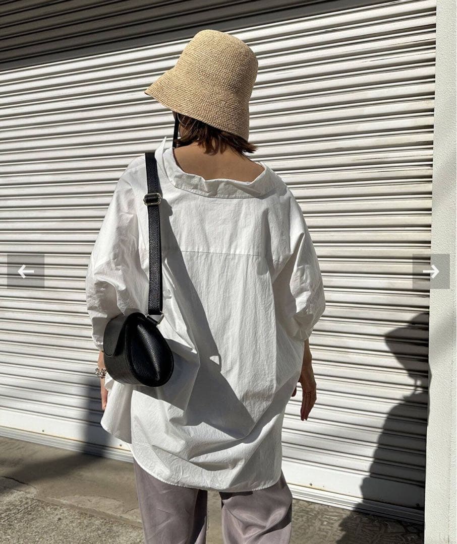 【FRAMeWORK】MAISON NH PARIS LEY -ラフィアハット