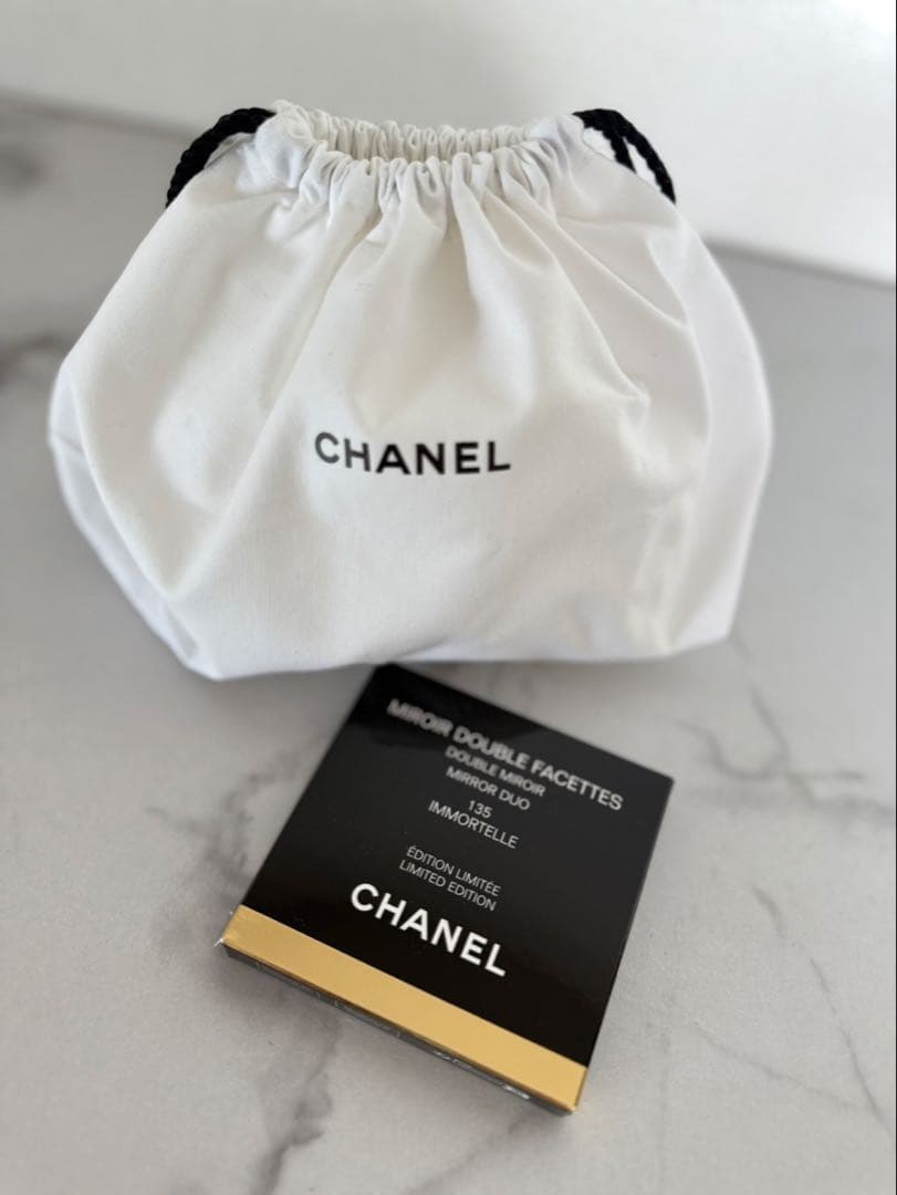 限定カラー CHANEL コンパクトミラー パープル 新品 未使用