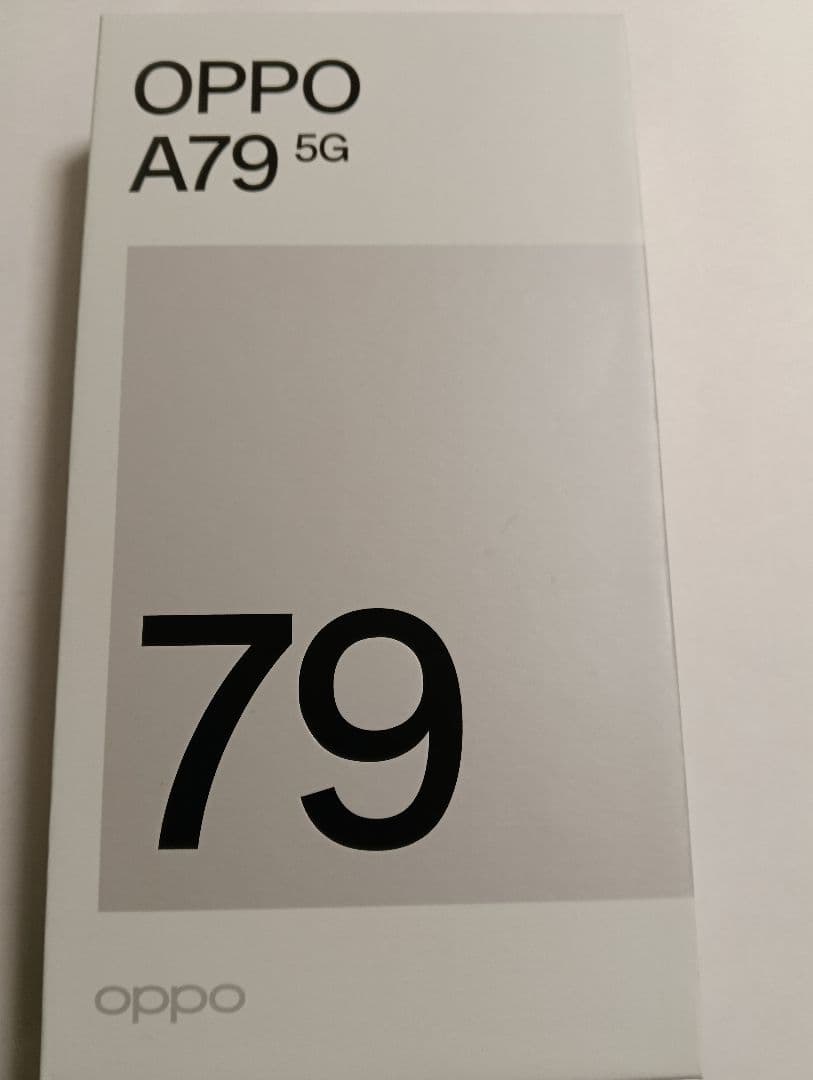 【新品・未使用】OPPO A79 5G 本体 ミステリーブラック 128GB