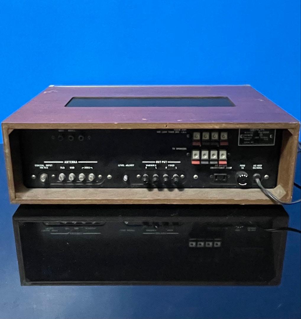 DENON FMチューナー　TU-500 通電のみ　現状品
