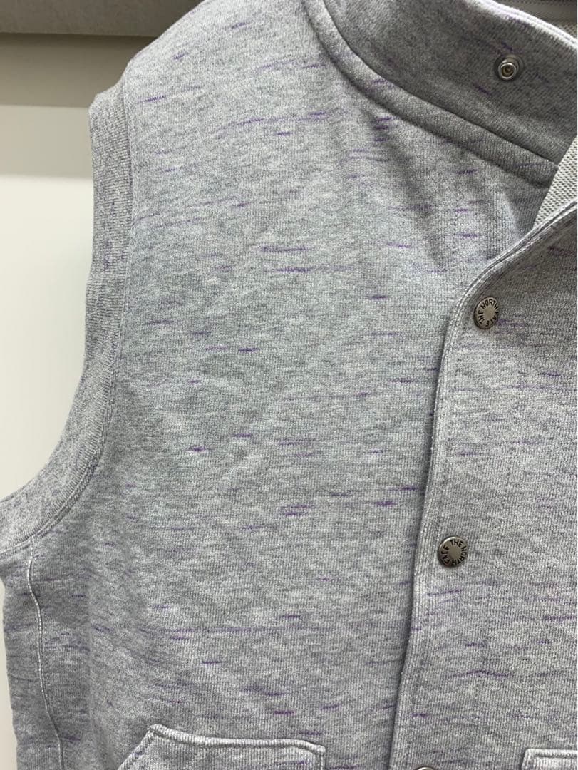 正規使用浅 ノースフェイス パープルレーベル スウェットベスト N25FN083