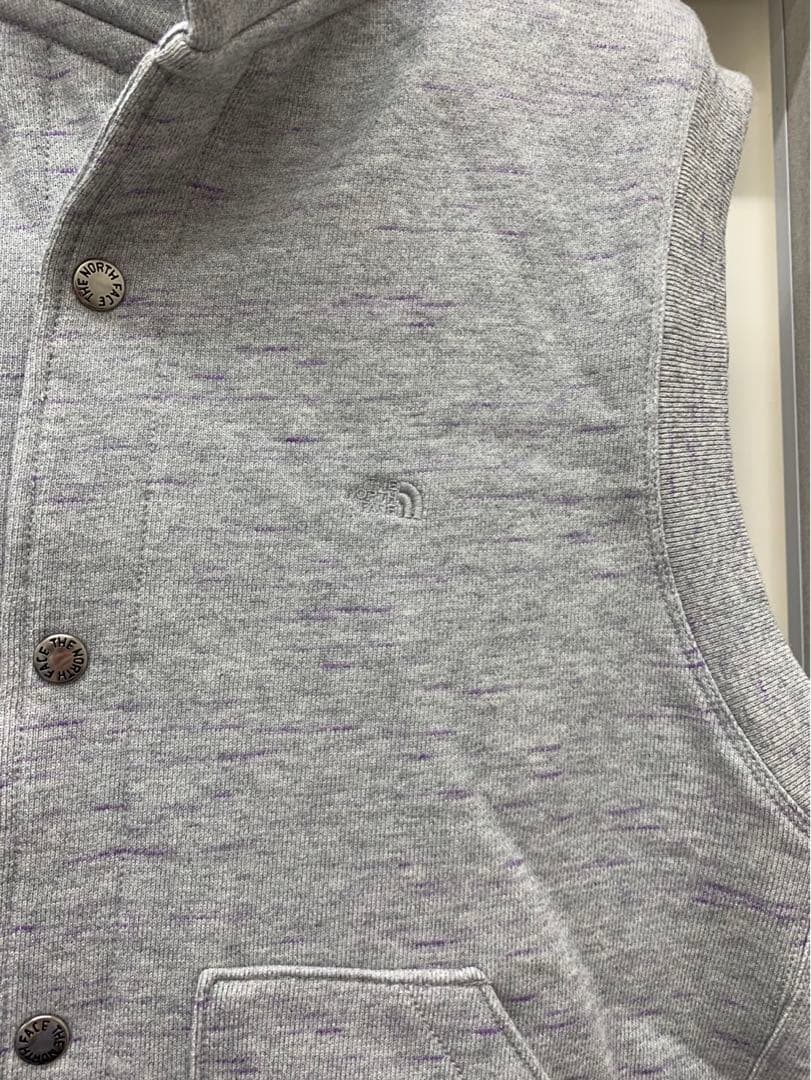 正規使用浅 ノースフェイス パープルレーベル スウェットベスト N25FN083