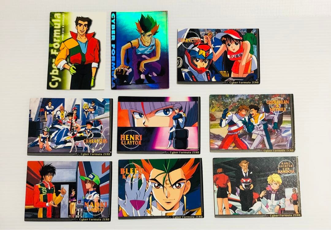 【初版】新世紀GPXサイバーフォーミュラ　ホロカード含む　93枚まとめて