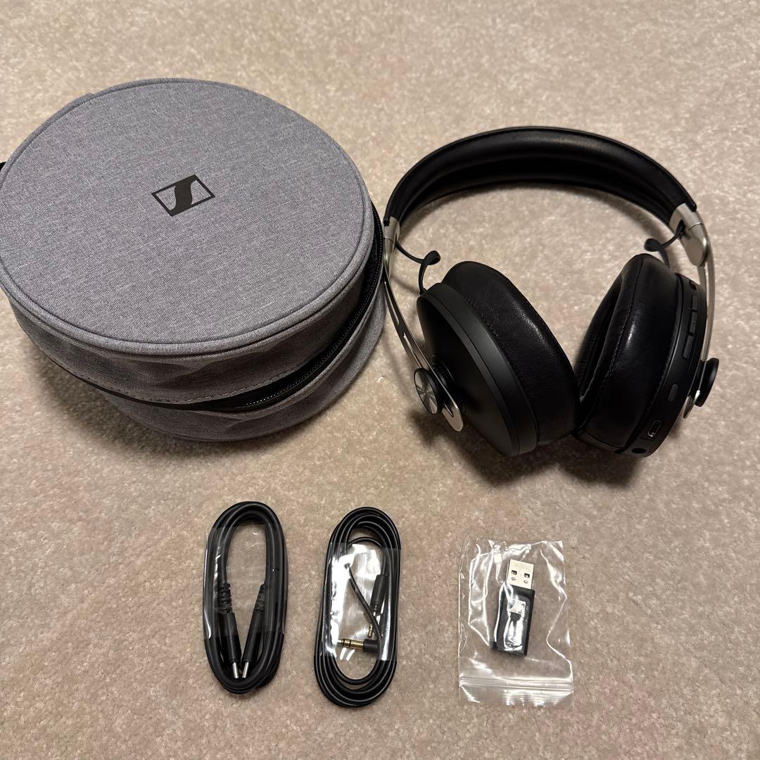 【美品】ゼンハイザー momentum3 M3AEBTXL ワイヤレスヘッドホン