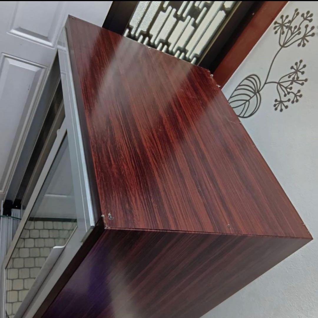 大和冷機 ショーケース 冷蔵庫 業務用 飲料用 木目調 スライド扉