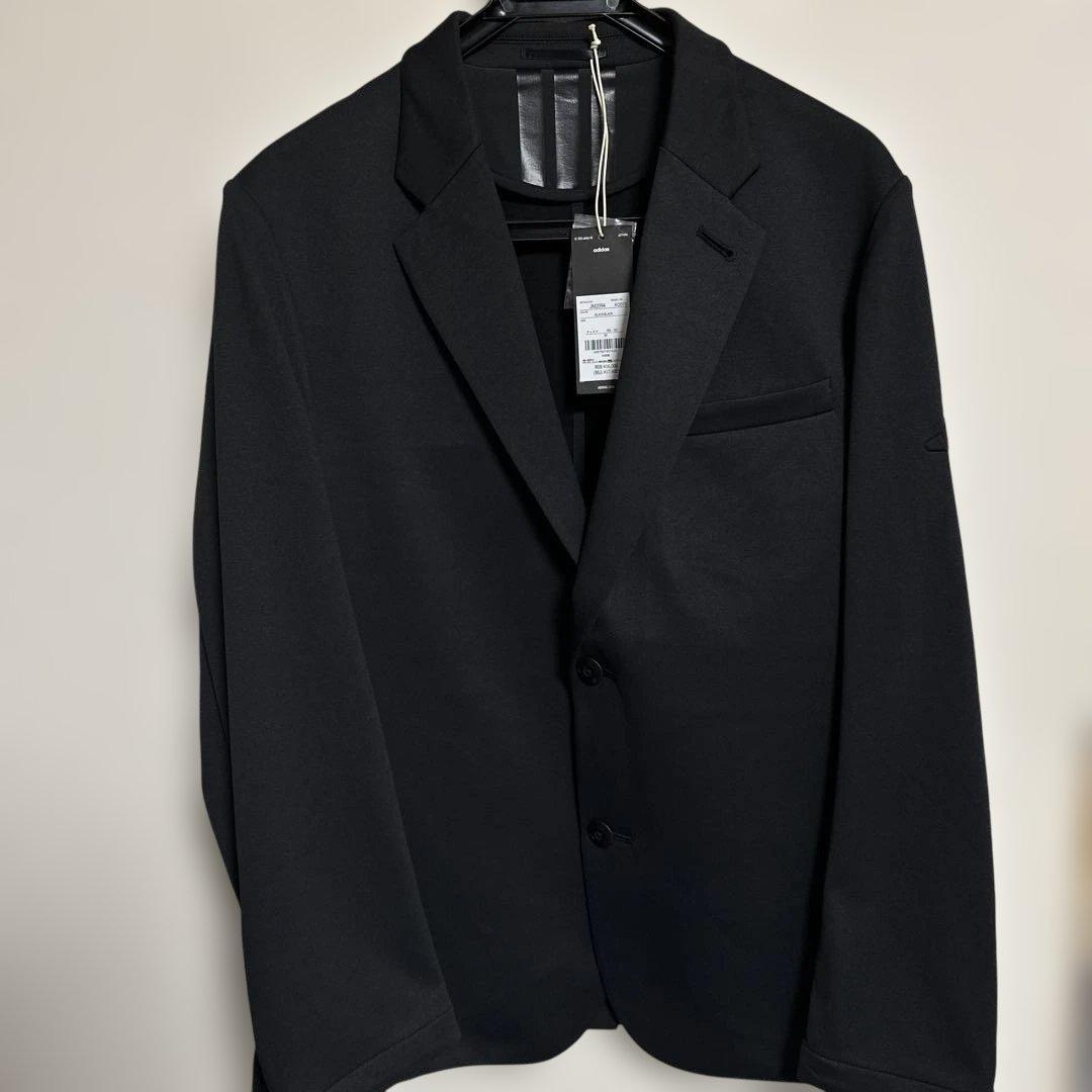 adidas ビジネスジャケット JM2094 Mサイズ　ブラック