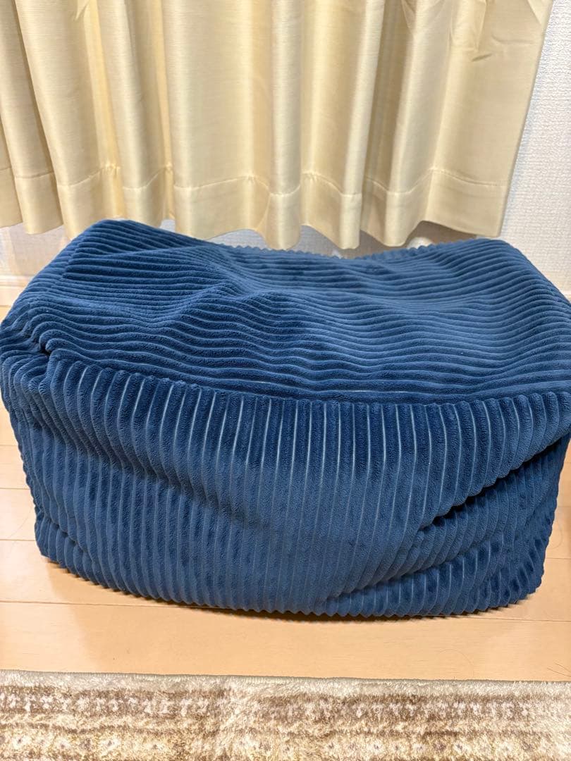 LOOSY 1人掛けビーズソファ Navy