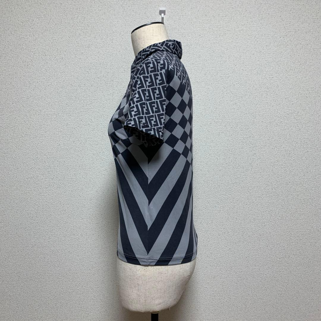 フェンディ モア 人気 セレブ 高級 上品 トップス シンプル F柄 インナー