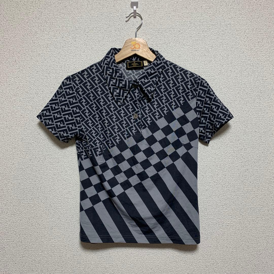 フェンディ モア 人気 セレブ 高級 上品 トップス シンプル F柄 インナー