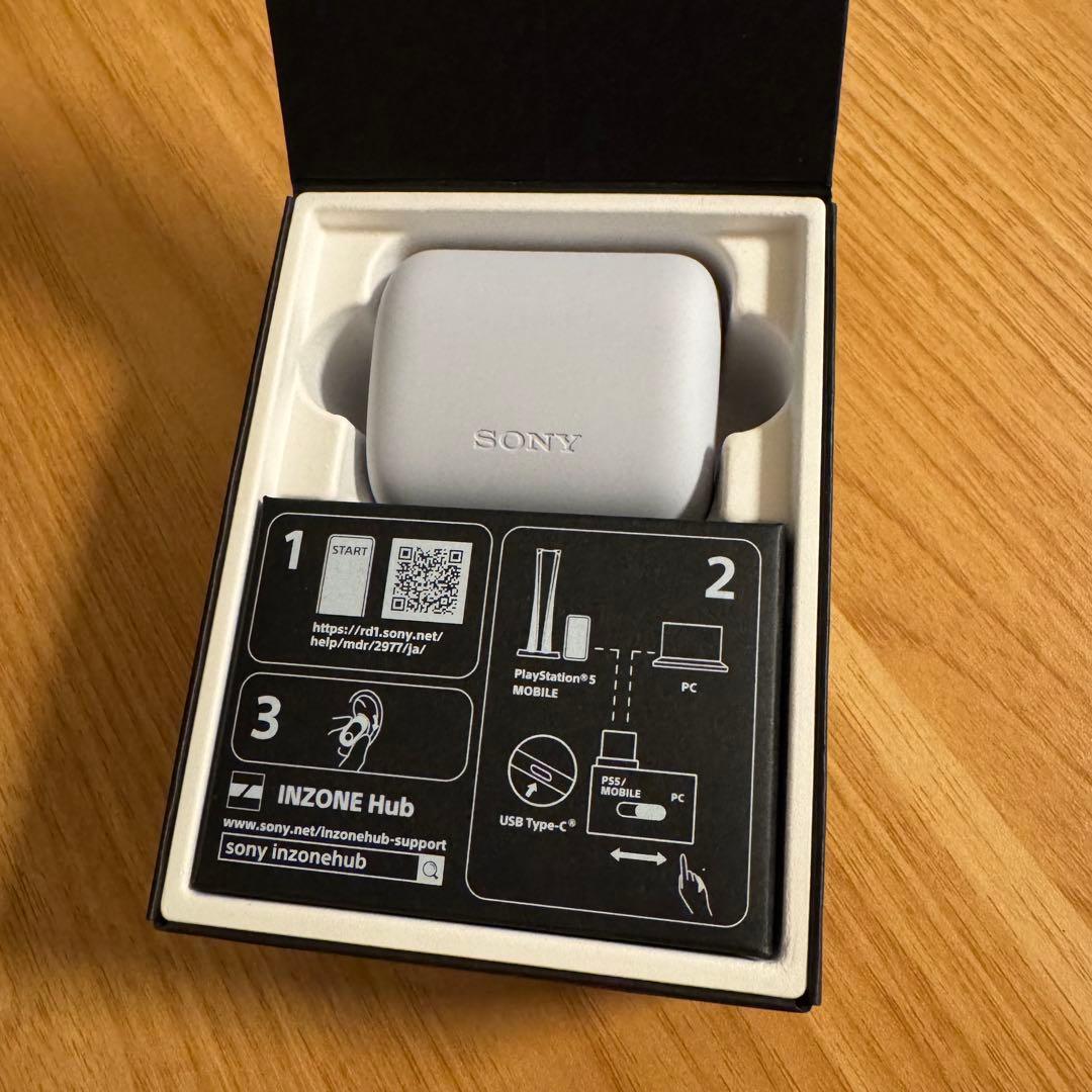 SONY INZONE Buds ワイヤレスイヤフォン ホワイト