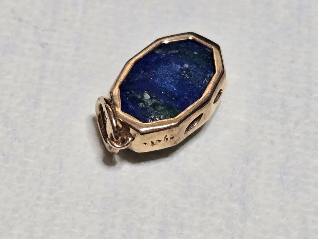 アガット　K10　リバーシブルチャーム