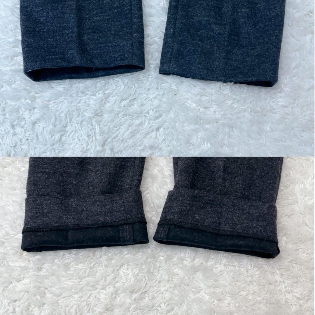 未使用級 ナノユニバース ダメリーノ セットアップ スーツ グレー 近年モデル