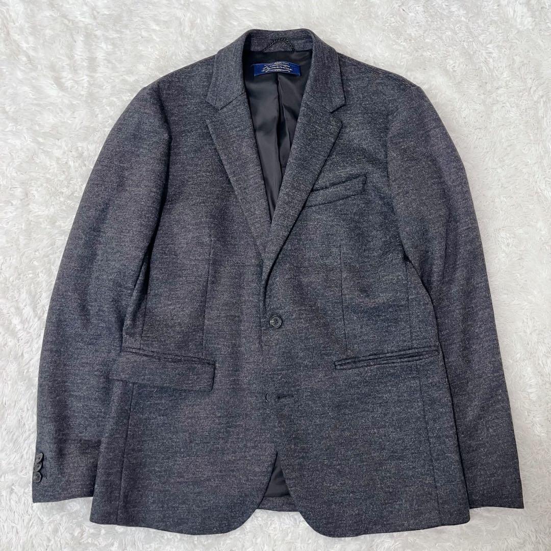 未使用級 ナノユニバース ダメリーノ セットアップ スーツ グレー 近年モデル