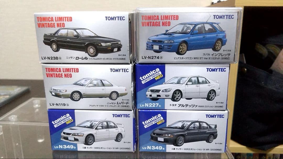 トミカリミテッドヴィンテージ　6台セット