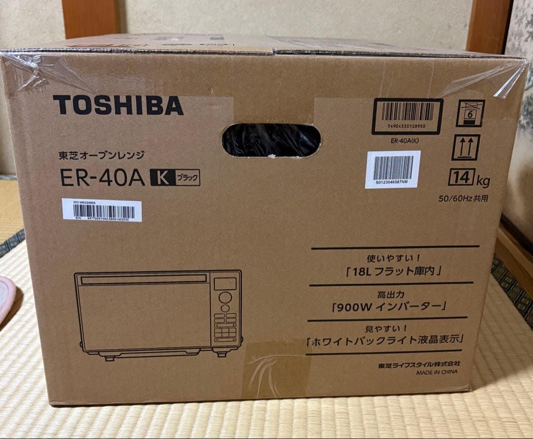 TOSHIBA オーブンレンジ ER-40A K