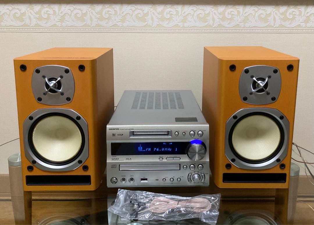 ONKYO FR-N7NX CD/MDコンポ・N7TXスピーカー
