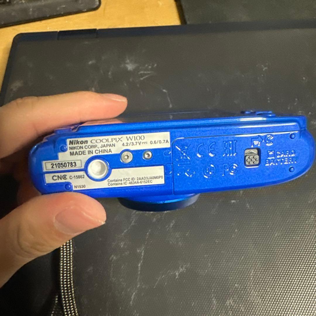 Nikon COOLPIX W100 青