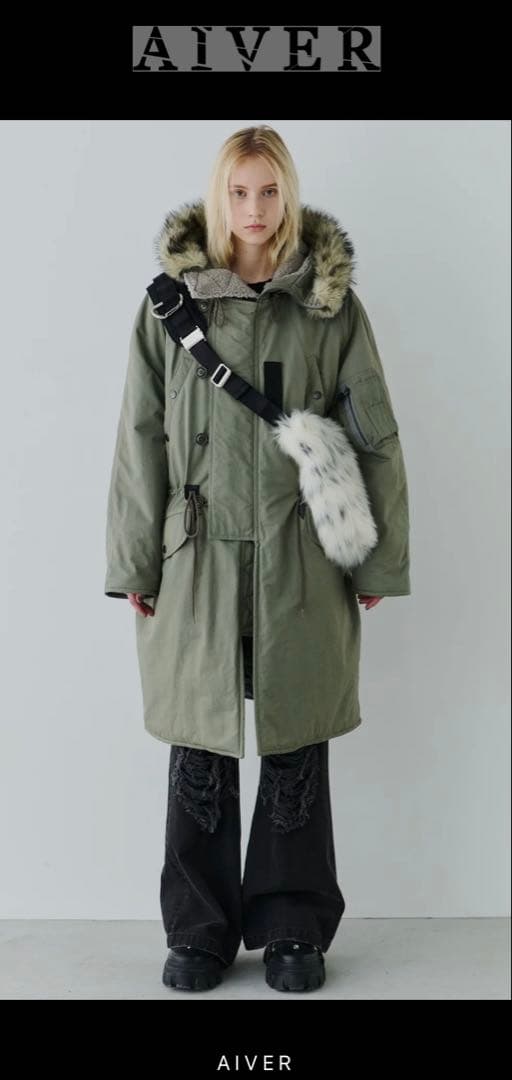 Aちゃん⭐️即完売品⭐️AIVER アイバー N-3 フライトコート