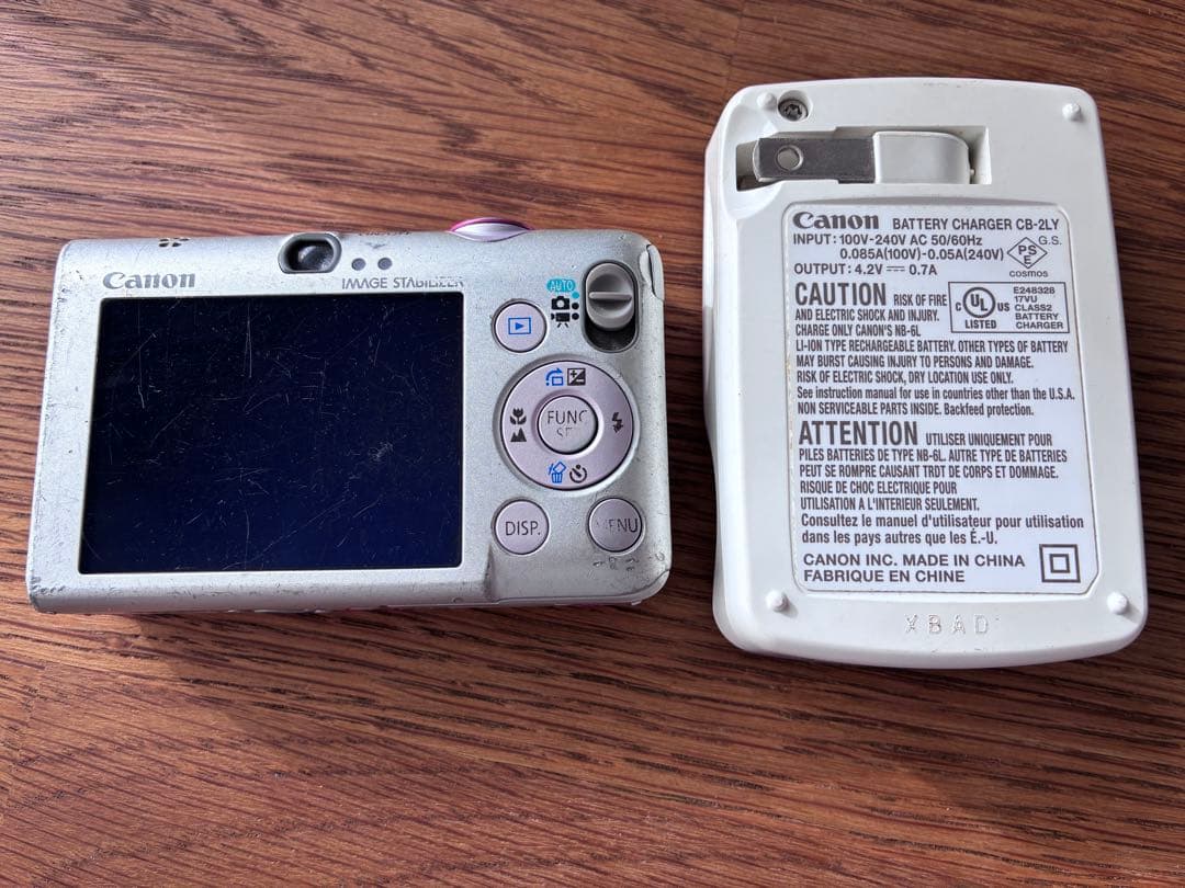 【動作確認済】Canon IXY DIGITAL 110 IS オールドコンデジ