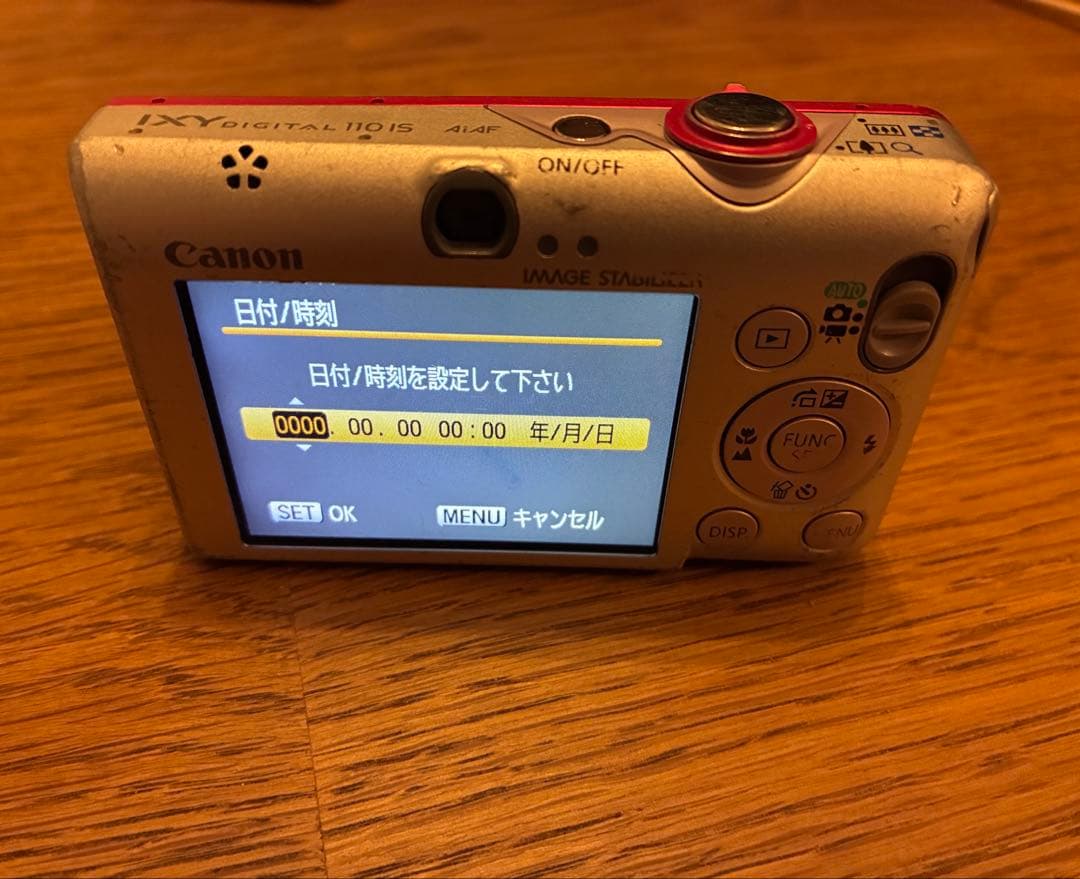 【動作確認済】Canon IXY DIGITAL 110 IS オールドコンデジ