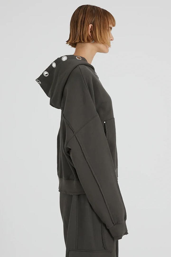 トップス prank project Eyelet Hoodie