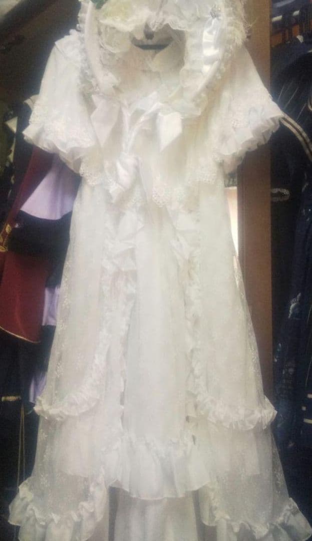 triplefortune トリプルフォーチュン ローズ リボン ボンネット 白