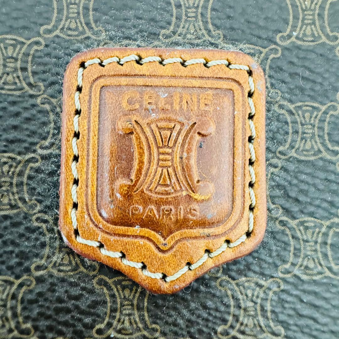 ✨CELINE✨セリーヌ✨マカダム柄✨レザー✨ブラウン✨トートバッグ✨