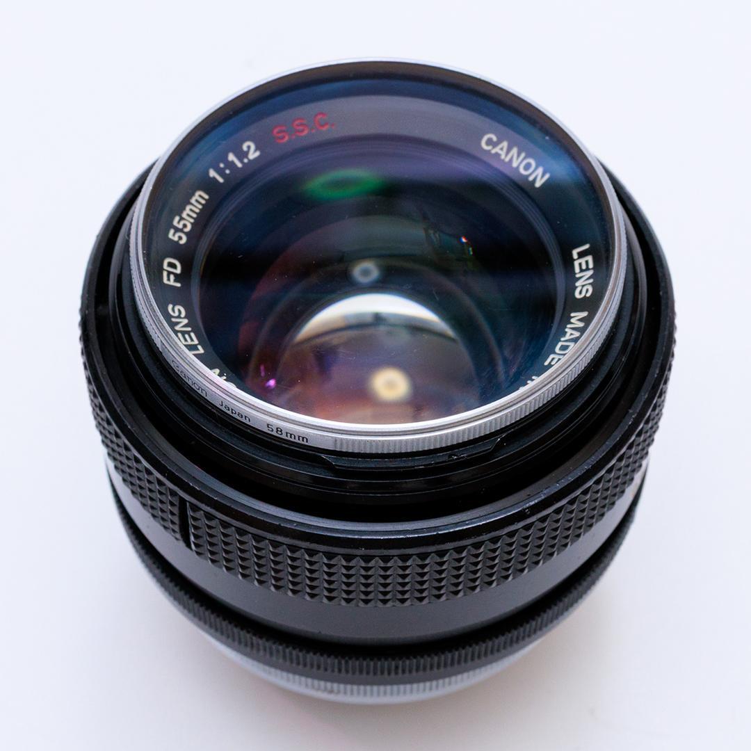 CANON キヤノン 単焦点レンズ FD55mm F1.2 S.S.C（423）
