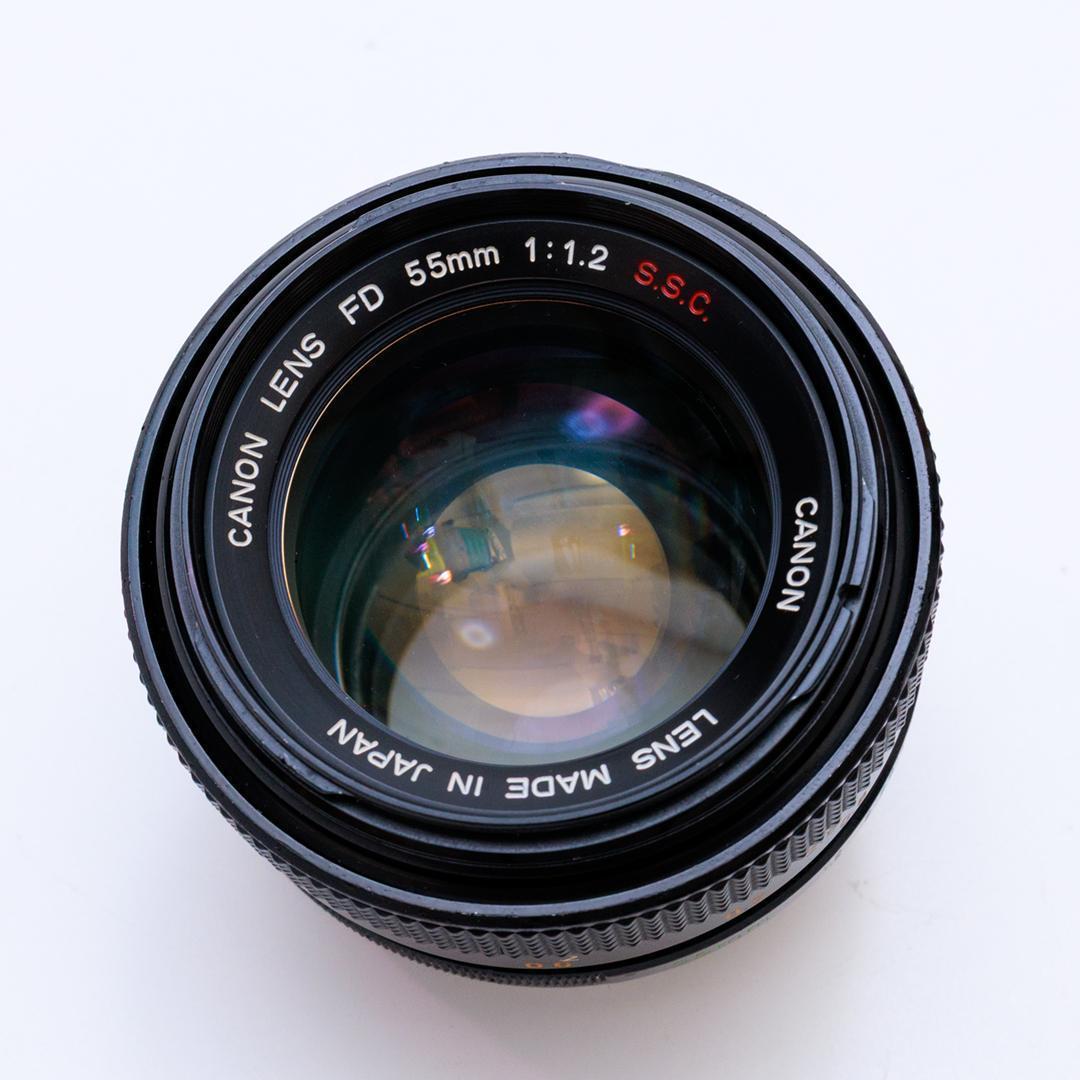 CANON キヤノン 単焦点レンズ FD55mm F1.2 S.S.C（423）