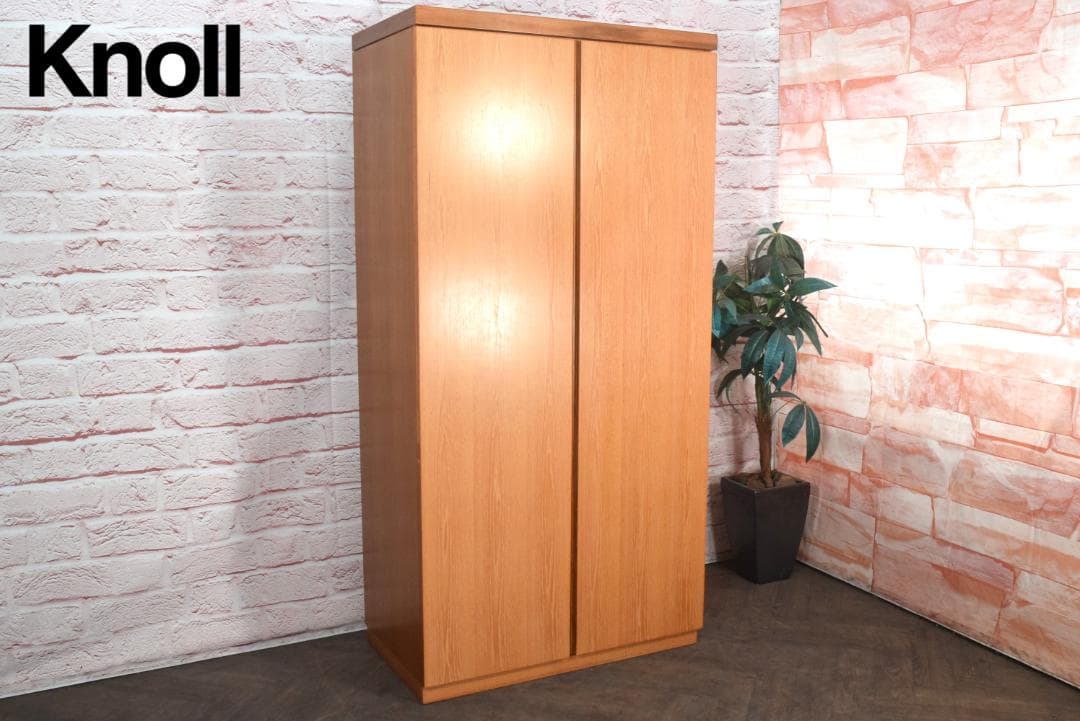 Knoll / ノール 両開きキャビネット 役員書庫 観音書棚 1997年製 b